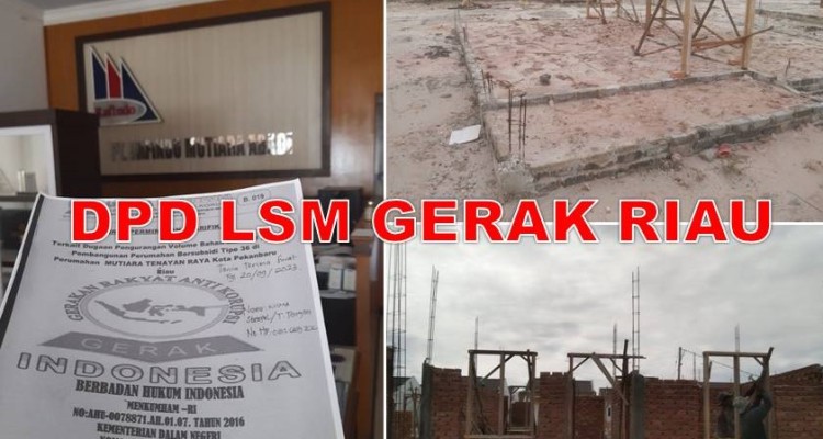 Pembangunan Rumah Bersubsidi "Mutiara Tenayan Raya" Diduga Pakai Besi 8 MM
