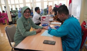 Peserta Donor darah DWP DIY bersama PMI cabang kota Yogyakarta (Istimewa)