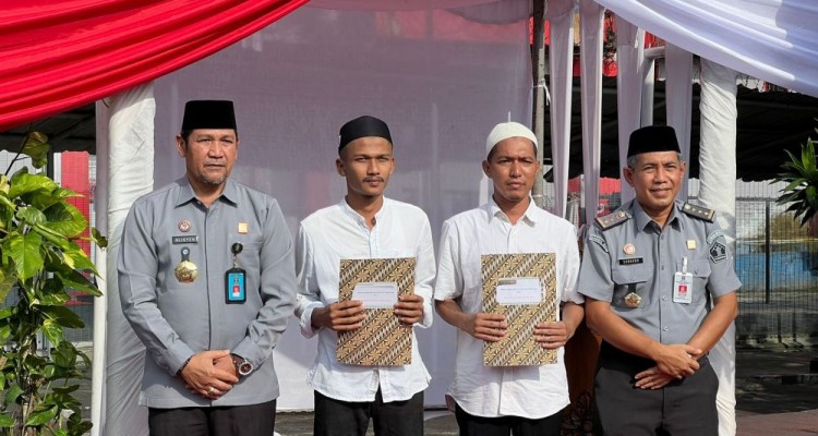 46 Narapidana Langsung Bebas dari 8.933