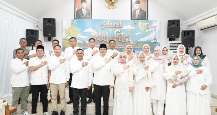 Kapolda Riau dan 12 Jajaran Polres Kabupaten Kota Silaturahmi Bersama
