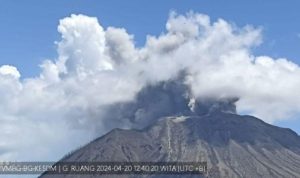 Dampak Erupsi Gunung Ruang, Bandara Sam Ratulangi Manado Diperpanjang Sampai Senin