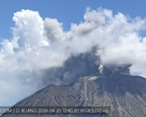 Dampak Erupsi Gunung Ruang, Bandara Sam Ratulangi Manado Diperpanjang Sampai Senin