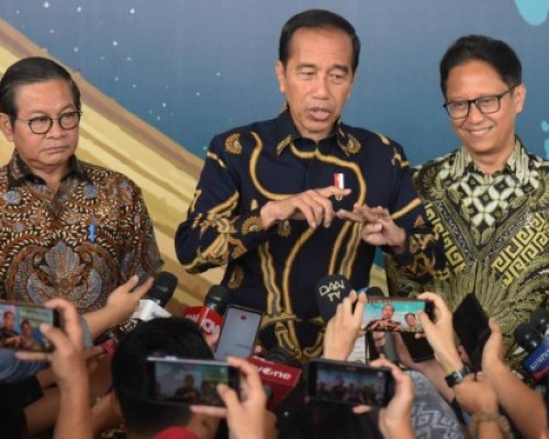 Jokowi di Rakerkesnas Tahun 2024,