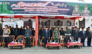 Pj Bupati Bireuen Memimpin Upacara Peringatan HUT Satpol PP/WH Ke-74