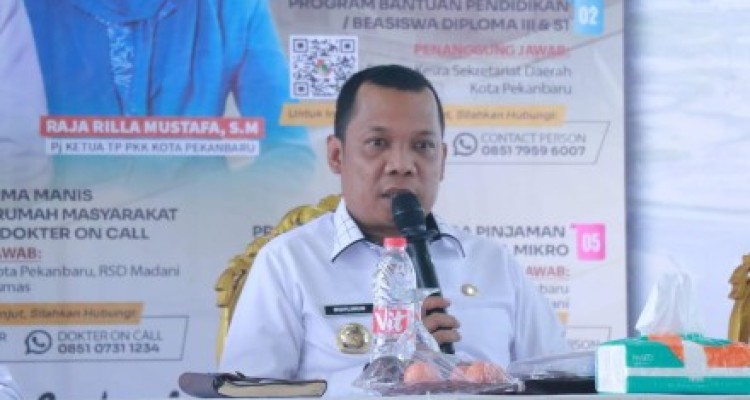 Pj Wali Kota Pekanbaru Ajak Anak Muda Ciptakan Suasana Damai Menjelang Pilwako