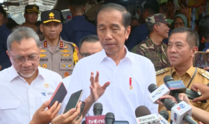 Presiden Jokowi Tinjau Pasar