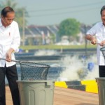 BINS Inovasi Budidaya Ikan Nila di Darat, Diresmikan oleh Presiden Jokowi