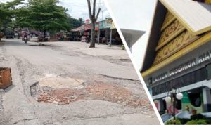 Jalan Cipta Karya  Rusak Parah, Pemerintah Provinsi Riau Masih Diam