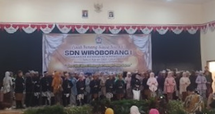 Pisah Kenang Kelas 6 SDN Wiroborang 1 Berlangsung Meriah