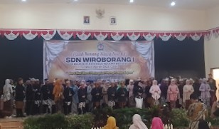 Pisah Kenang Kelas 6 SDN Wiroborang 1 Berlangsung Meriah