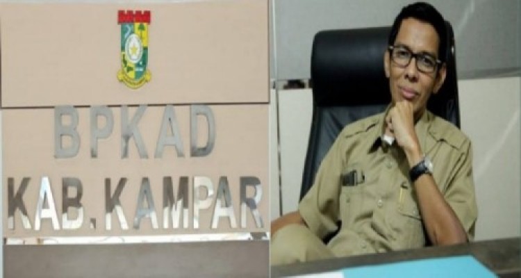 Kepala BPKAD Kampar Edward, SE, M. Si, Plt