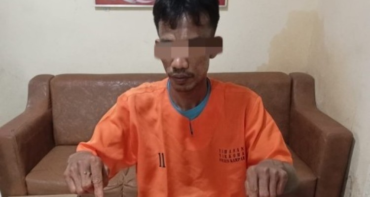Pria Bawa Sabu di Tangkap Warga Diserahkan Ke Polres Kampar