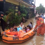 BPBD Tanggap Banjir dan Longsor di Balikpapan