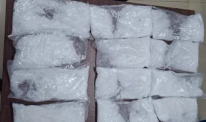 Polda Riau Gagalkan Penyelundupan 1,5 Kg Sabu di Bandara SSK Pekanbaru.