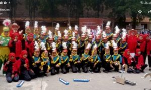 Ket Para Peserta Drum Band UPTD SDN 4 Jeumpa Bireuen