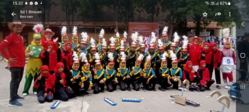 Ket Para Peserta Drum Band UPTD SDN 4 Jeumpa Bireuen