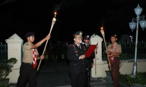 Purnama Saksikan Apel Kehormatan