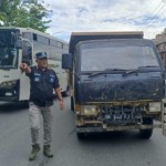Dishub Pekanbaru Tindak 30 Truk ODOL dalam Razia Muatan