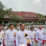 Kelatnas Perisai Diri Riau Gelar Latihan Bersama
