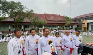 Kelatnas Perisai Diri Riau Gelar Latihan Bersama