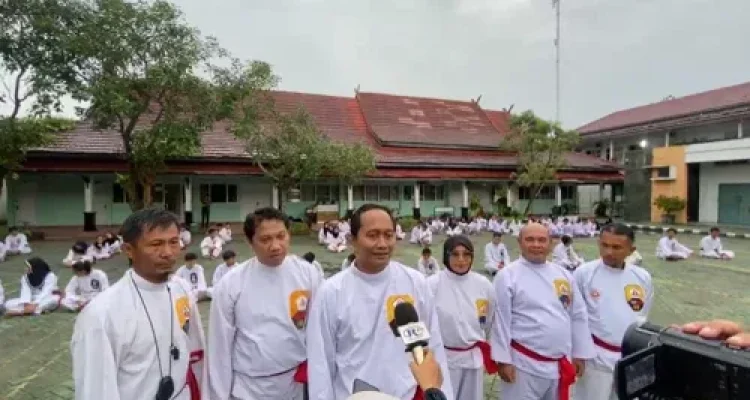 Kelatnas Perisai Diri Riau Gelar Latihan Bersama