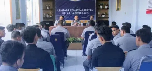 Pembinaan kerohanian Lapas Bengkalis
