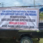 penolakan PJ Kades Gabungan Tasua