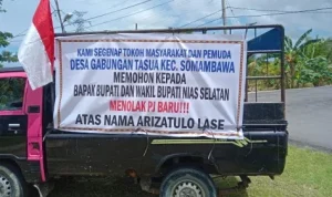 penolakan PJ Kades Gabungan Tasua