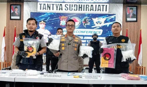 Timsus Elang Melaka Ungkap Peredaran Narkotika Jenis Heroin