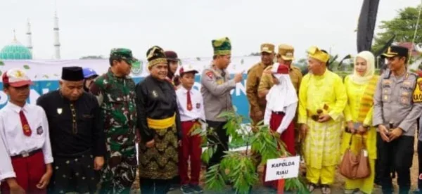 Kapolda Riau Kunjungi Rokan Hulu