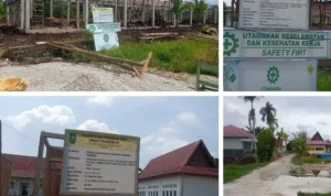 Proyek RPS SMKN 1 Bantan Diduga Asal Jadi