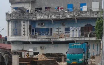 Bangunan Gudang Farmasi Diduga Ilegal di Pekanbaru