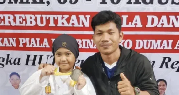 Alifa Pembayun Prabowo dari SDN 019 Dumai Raih Juara