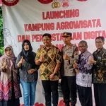 Launching Kampung Argrowisata dan Perpustakaan Digital Binaan Polri