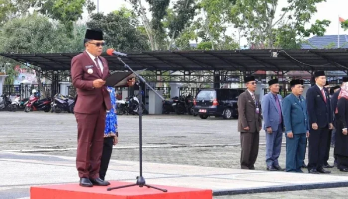 Bupati Meranti Pimpin Upacara Peringatan Hari Kesaktian Pancasila