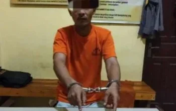 Polsek Kampar Kiri Hilir Amankan Pemuda Pengedar Sabu di Desa Penghidupan