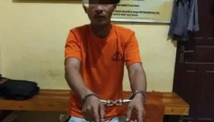 Polsek Kampar Kiri Hilir Amankan Pemuda Pengedar Sabu di Desa Penghidupan