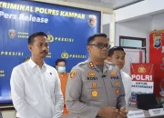 Pengedar Sabu-Asal Kampar Ditangkap, Satu Pelaku Ditembak Saat Lawan Petugas