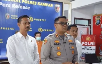 Pengedar Sabu-Asal Kampar Ditangkap, Satu Pelaku Ditembak Saat Lawan Petugas