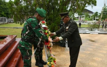 HUT ke-80 TNI, Kodim 0303 Bengkalis Gelar Ziarah Nasional