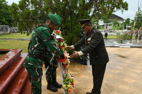 HUT ke-80 TNI, Kodim 0303 Bengkalis Gelar Ziarah Nasional