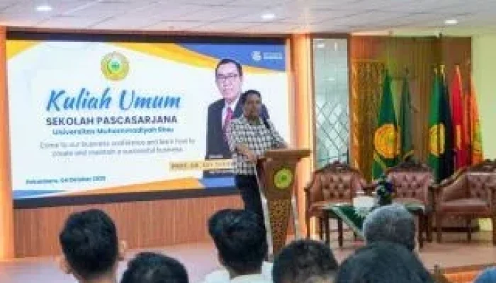 Rektor UMRI: Pemimpin Hebat Harus Punya Hati, Integritas, dan Jaringan yang Kuat