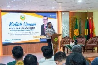 Rektor UMRI: Pemimpin Hebat Harus Punya Hati, Integritas, dan Jaringan yang Kuat