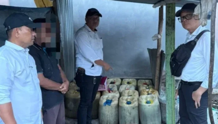 Timbun Solar Subsidi, Warga Gunung Sahilan Diciduk Polres Kampar