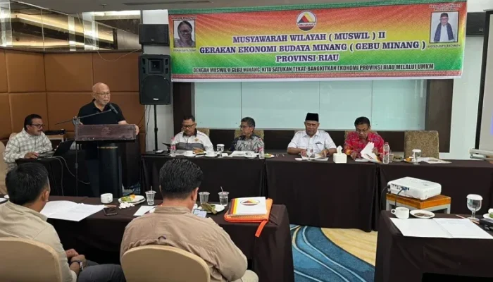 H. Arsadianto Rachman Kembali Nahkodai Gebu Minang Riau, Terpilih Secara Aklamasi di Muswil II