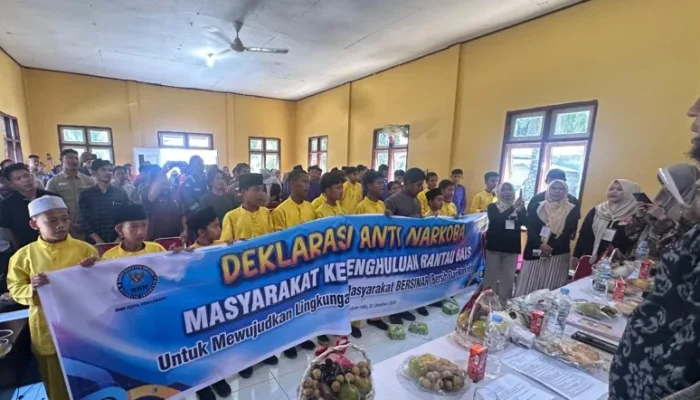 BNNK Pekanbaru Sosialisasi Bahaya Narkoba di Rantau Bais