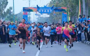 Ribuan Warga Meriahkan Siak Run 2025 di Hari Jadi Siak ke-26