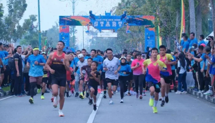 Ribuan Warga Meriahkan Siak Run 2025 di Hari Jadi Siak ke-26