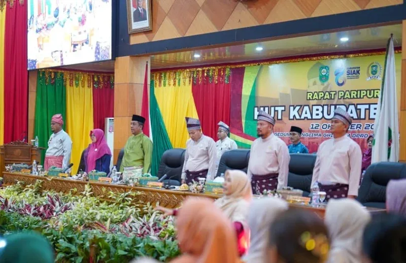 HUT ke-26 Kabupaten Siak: Bupati Afni Zulkifli