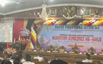 HUT ke-26 Kuansing, Gubernur Abdul Wahid Ajak Warga Bangkit dan Bersatu Membangun Daerah